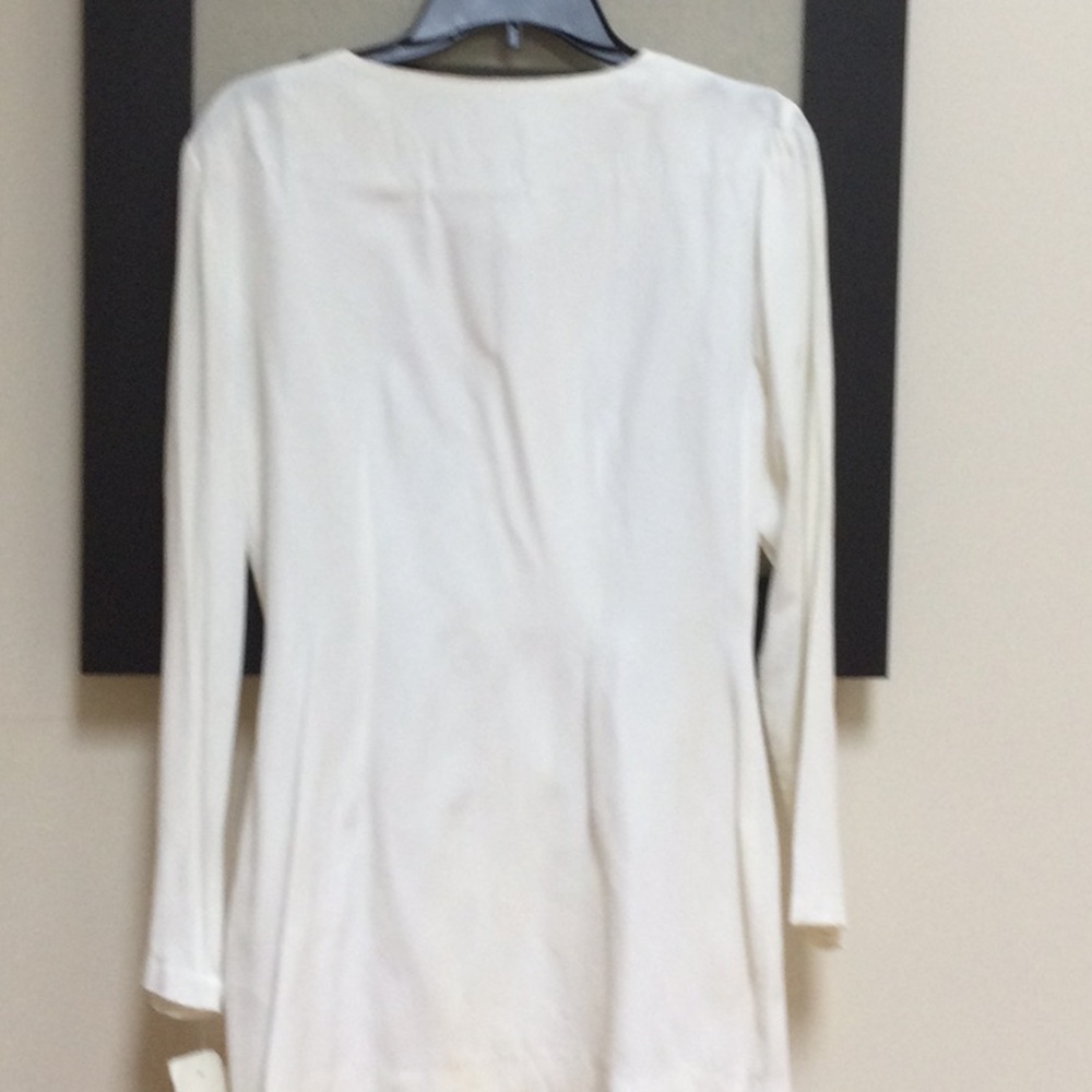 NWT Unique Vintage Lisa Peron Sz M Rayon Jacket w Bead Enhancement - Picture 6 of 8